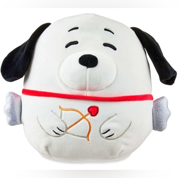 Squishmallows Other - Squishmallows Peanuts Valentine's‎ Day Snoopy 8-Inch Plush
